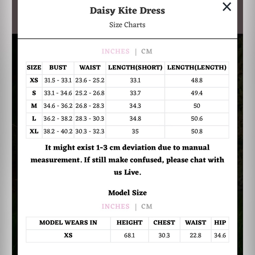 Lacemade daisy kite dress fairycore cottage kawaii fairy floral Lolita - Picture 5 of 12